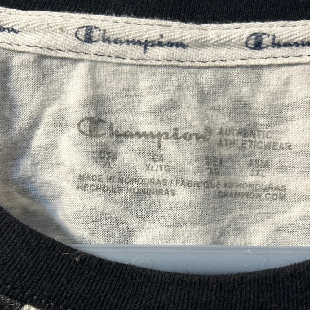 Champion Zebra Print Short Sleeve Crop top tee - Picture 4 of 4